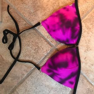 Magenta Tie Dye Victoria’s Secret Swim Top
